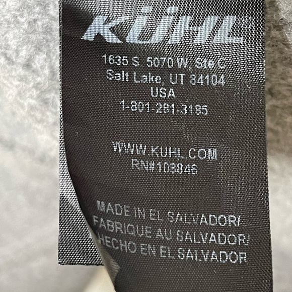 KUHL jacket fleece long casual “Highlander long” women’s small gray - Picture 6 of 9